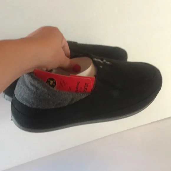 Deer Stags mens Technology  CampoSlipper  Black/Dk Grey Size 11M - Picture 5 of 14